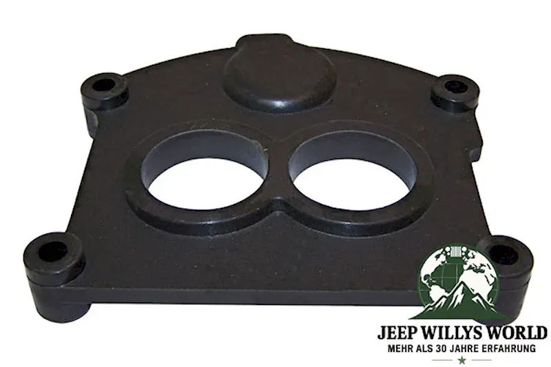 Vergaserflansch Isolierplatte 2-BBL Jeep CJ 5,0 L 74-81