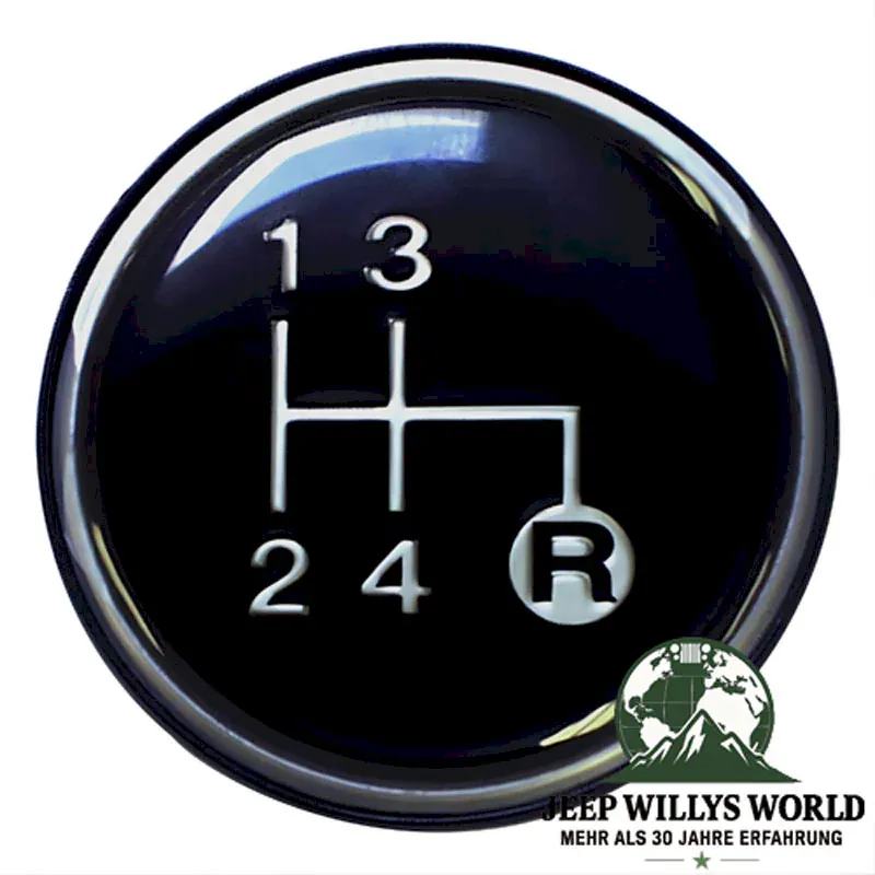 Shift Knob Insert T4 T176 T177 Transmission Jeep CJ / SJ / Cherokee XJ (80-86)