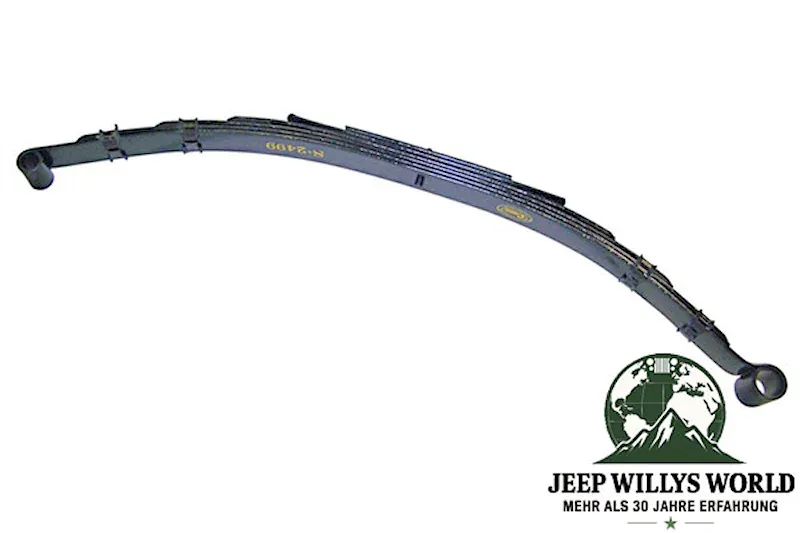 Blattfeder Blattfederpaket hinten 6-Lagen Jeep CJ 76-86