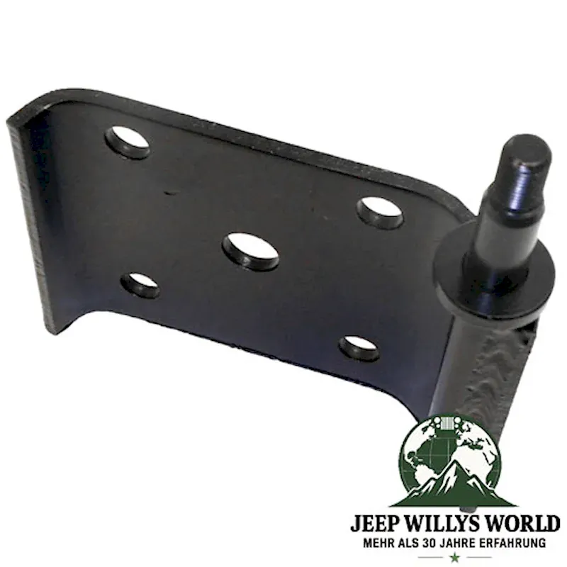 Blattfederhalteplatte hinten links Jeep CJ 76-86