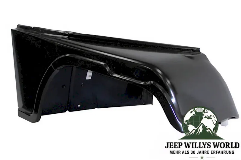 front right Fender, primed black, bolt on fit to original mounting points. Jeep CJ5 / CJ7 / CJ8 (1972-1986)