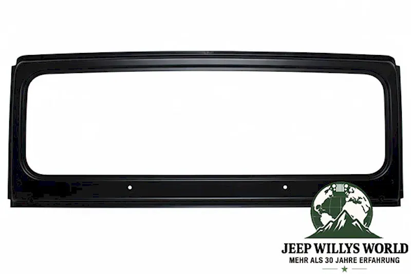 Windshield frame steel, primed black, bolt on fit to original mounting holes. Jeep CJ5 CJ7 CJ8 (1976-1986)