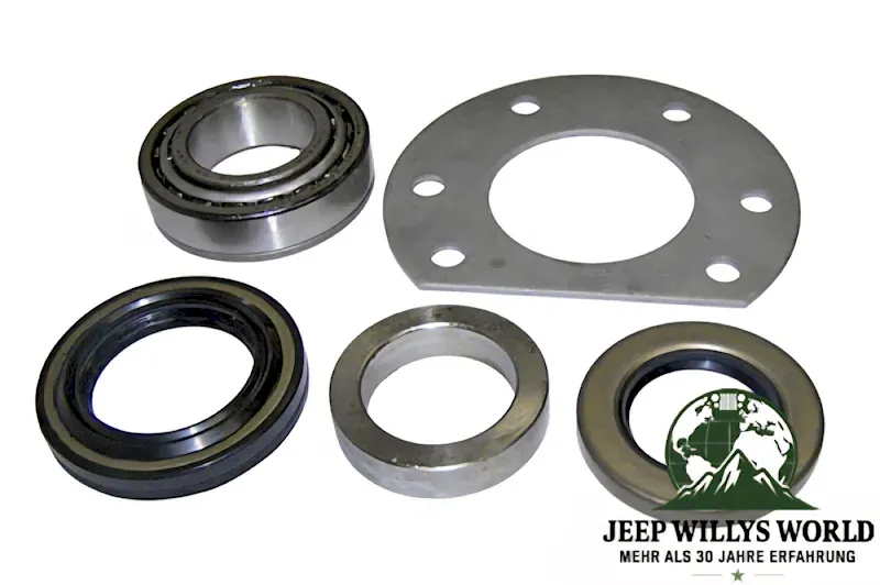 Radlagersatz Dana 44 Hinterachse inkl. Simmerring und Schrumpfring. Jeep CJ5 CJ6 CJ7 CJ8 (1969-1986).