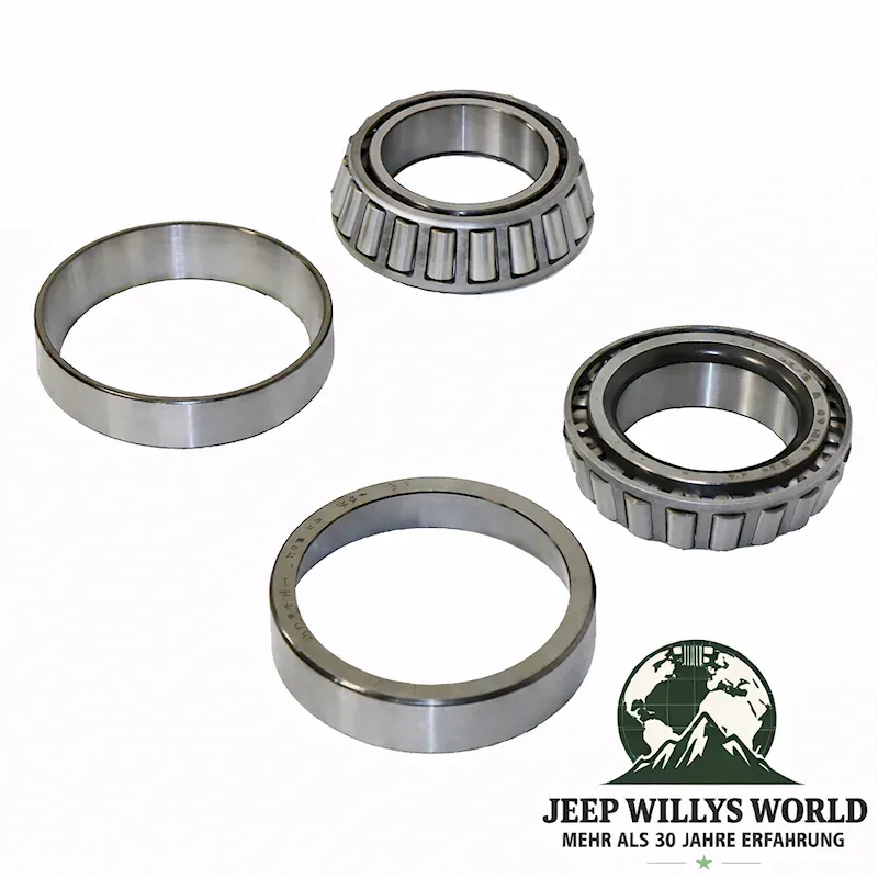 Differential Side Bearing Set Rear Axle or Front Axle Jeep 76-26
