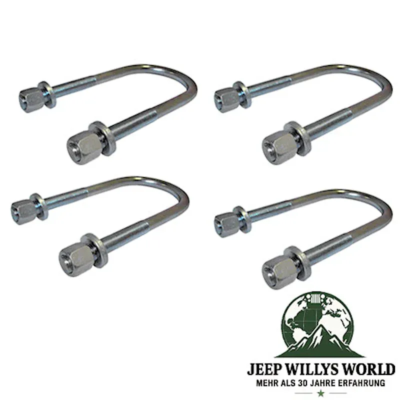 Blattfederbügel Set vorne Dana 30 Jeep CJ 76-86