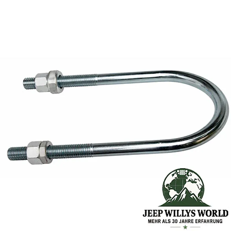 Blattfederbügel vorne Dana 30 Jeep CJ + Wrangler YJ 76-95