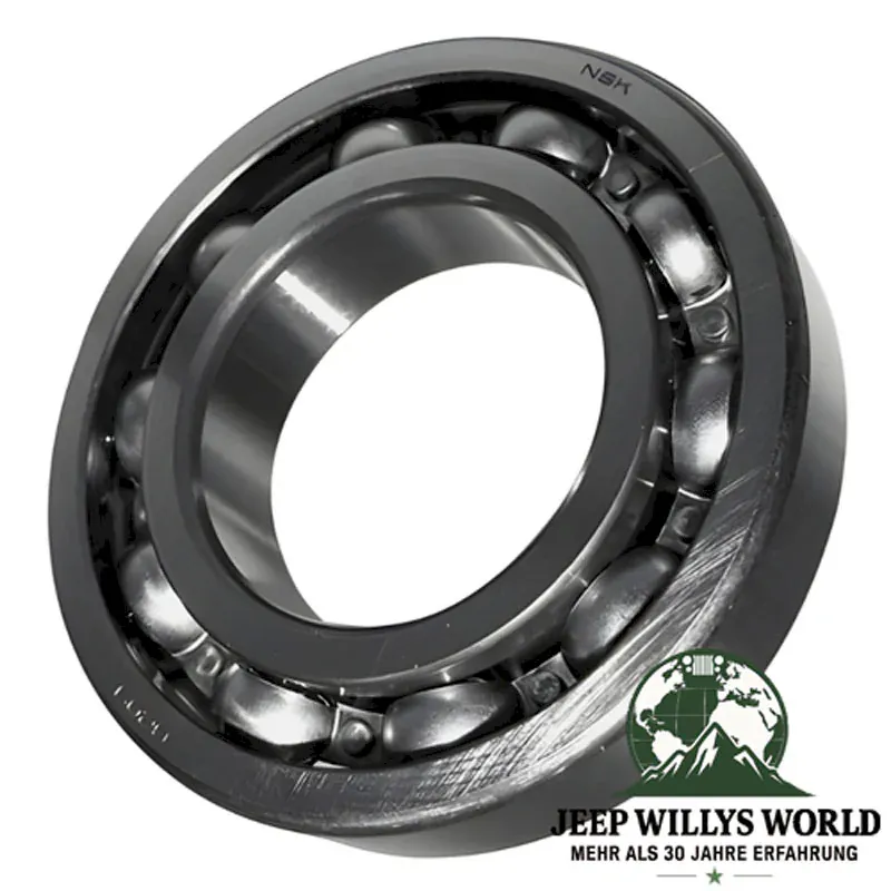 Lager Eingangswelle Dana 300 Verteilergetriebe Jeep CJ 80-86, Nahaufnahme.