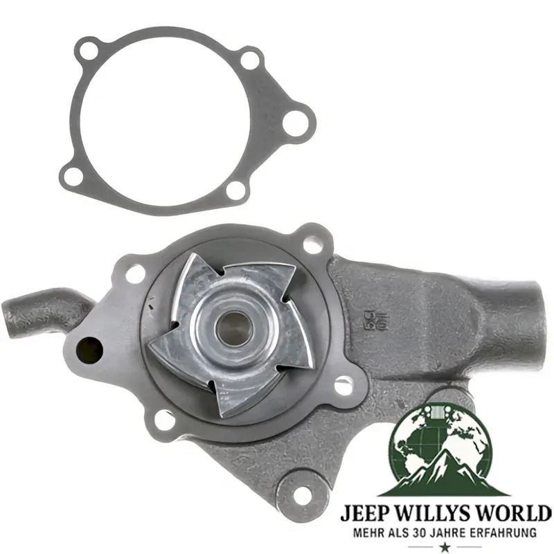 Wasserpumpe Gates Jeep CJ + Cherokee 2,5 + 4,2 L 4 + 6 Zyl. 81-86 Keilriemen