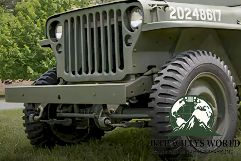 Front bumper Willys MB 42-45