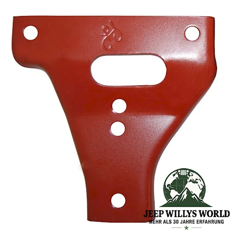 Front Bumper Mounting Plate Upper Left „F“-Mark Ford GPW 41-45