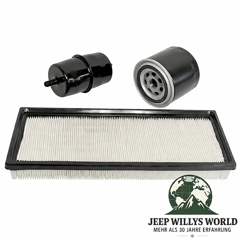 Inspektions Filter Set 2,5 + 4,0 L 4 und 6 Zyl. Jeep Wrangler 91-95