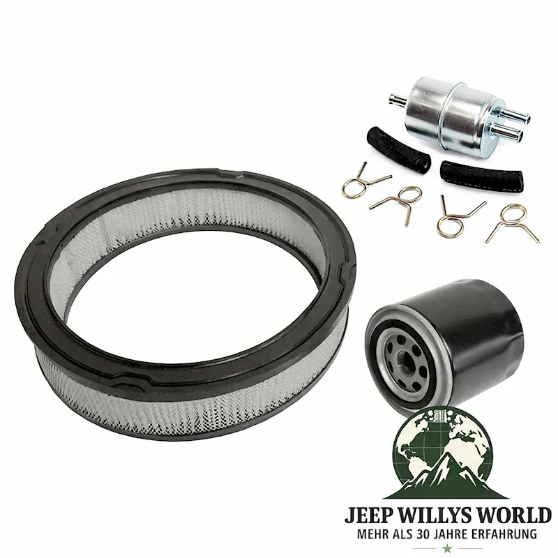 Inspektions Filter Set 4,2 L 6 Zyl. Jeep Wrangler 87-90
