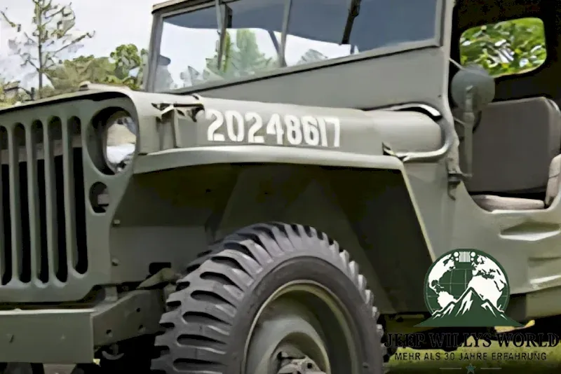 Motorhaube Willys MB Ford GPW 41-45
