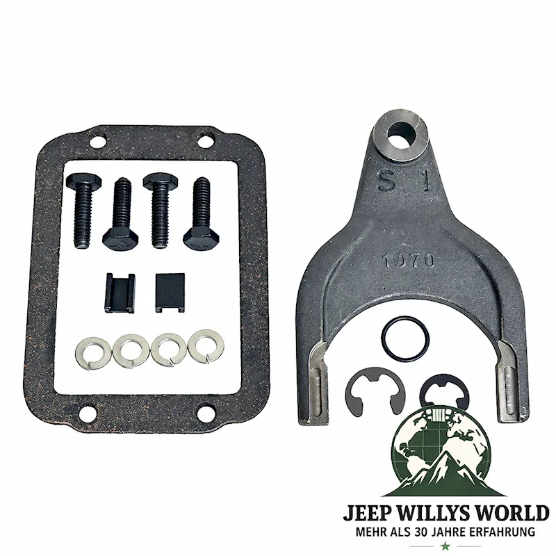 Intermediate Disconnect Shift Fork Set Front Axle Dana 30 Jeep Wrangler + Cherokee 84-95