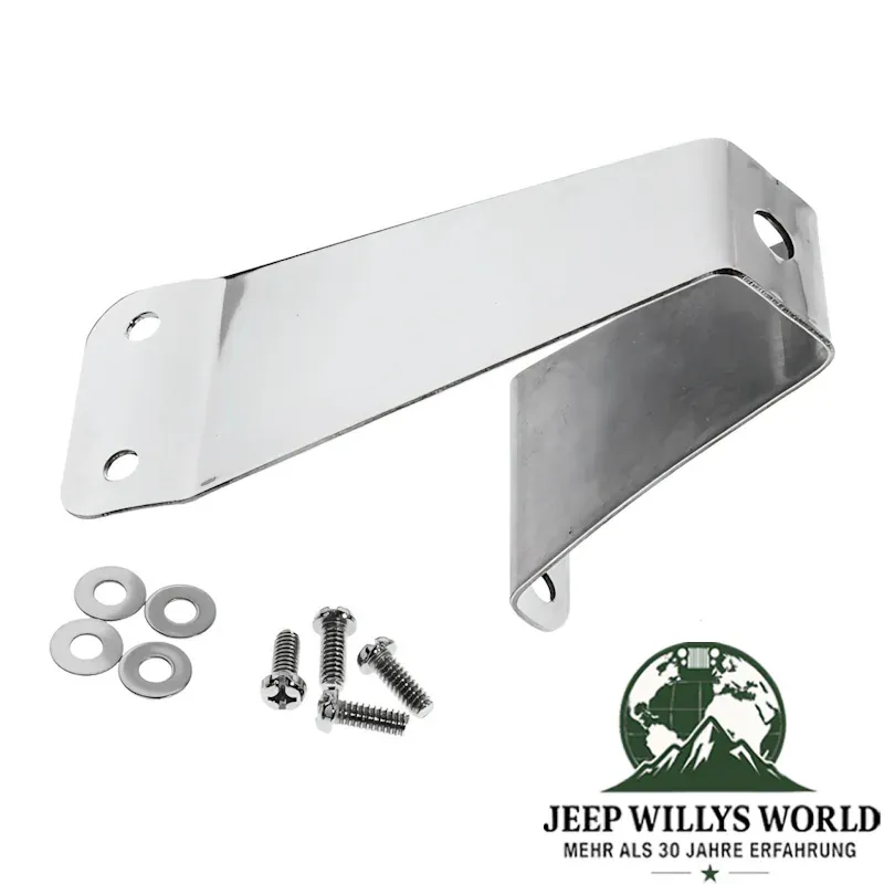 Tire Stop Stainless Steel Jeep CJ + Wrangler YJ 76-95