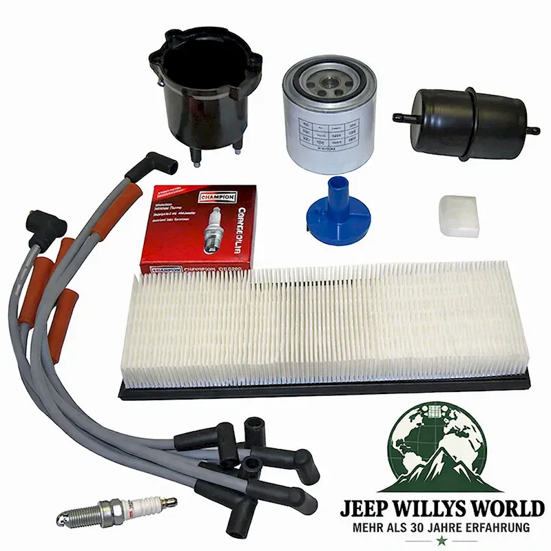 Tune Up Kit 2,5 L 4 Cyl. Jeep Wrangler 87-90