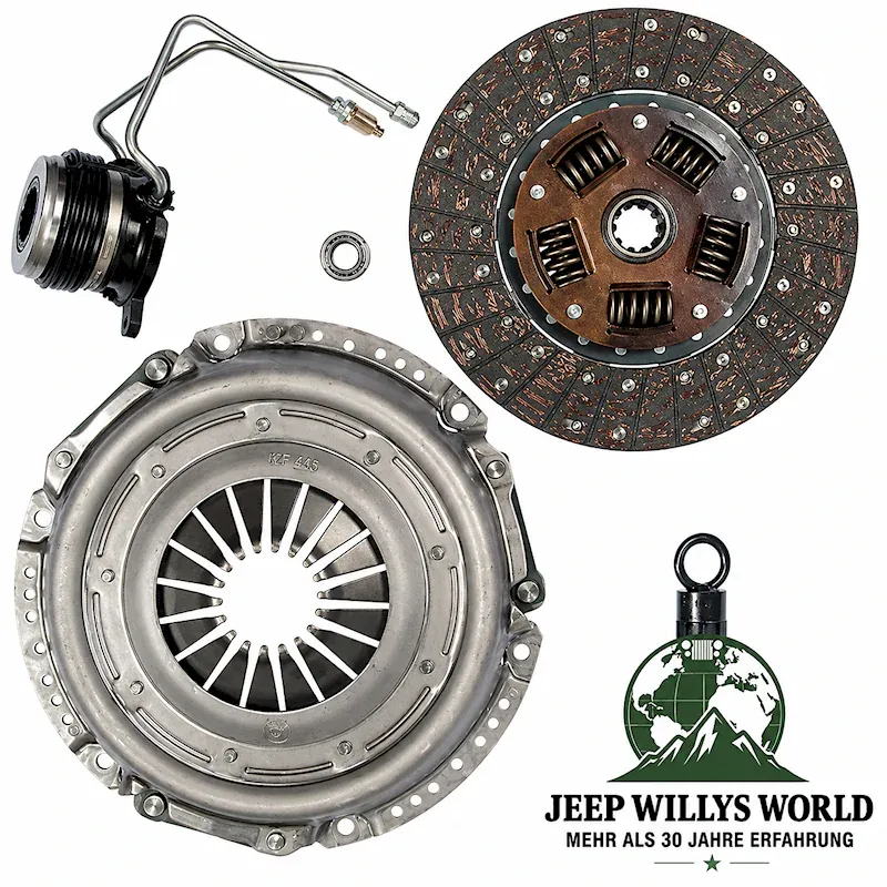 Clutch Master Kit 4.0L & 4.2L engine with BA10/5 transmission. Jeep Wrangler YJ / Cherokee XJ (1987-1989)