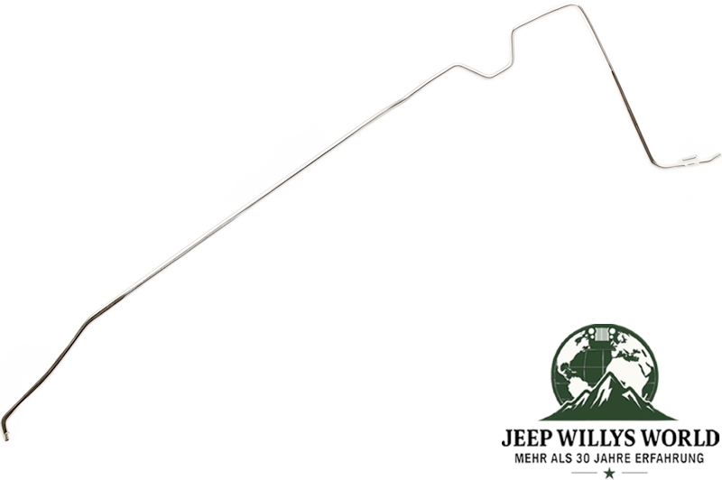 Kraftstoffleitung Tank zur Benzinpumpe Edelstahl Jeep CJ7 4,2 L 82-86