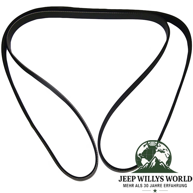 Keilrippenriemen ohne Servo 2,5 L + 4,2 L Jeep CJ Wrangler Cherokee 83-90