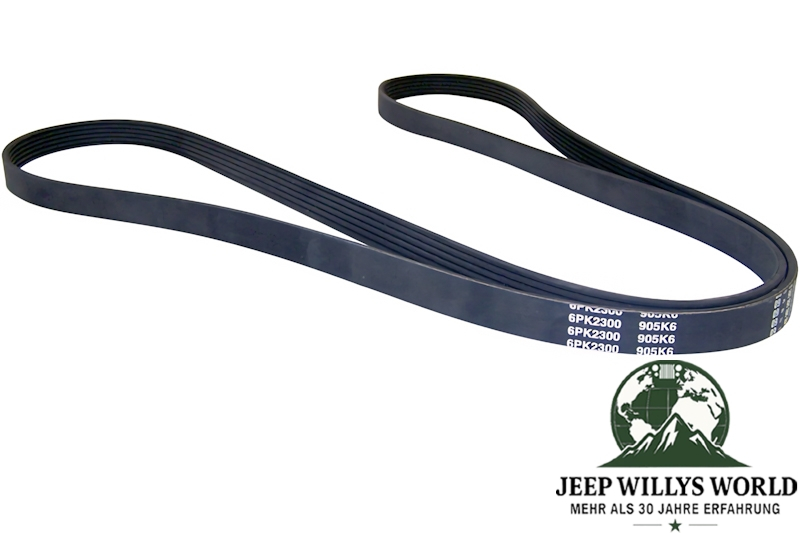 Keilrippenriemen mit Servo 4,2 L Jeep CJ 81-82
