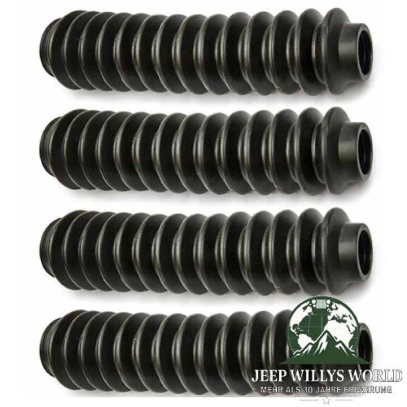 Shock Absorber Boot Universal Black Jeep 76-18