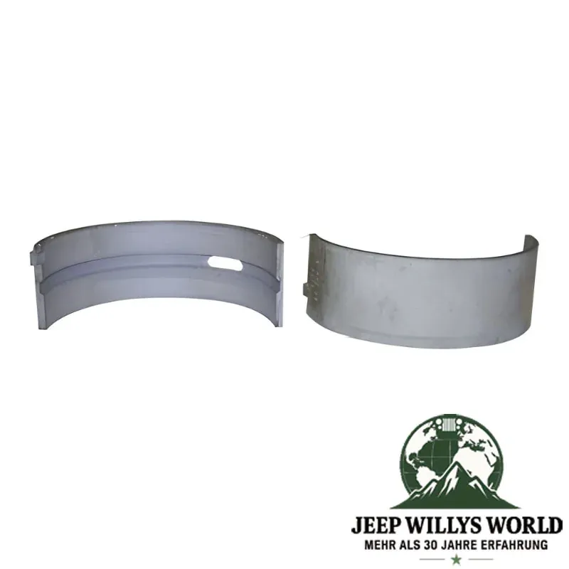 Sealed Power Hauptlager Kurbelwelle 0.020" Übermass für 2,5L 4-Zylinder Motor. Jeep CJ5 CJ7 CJ8, Wrangler YJ, Cherokee XJ, Comanche MJ (1983-1990) Innenseite & Außenseite sichtbar