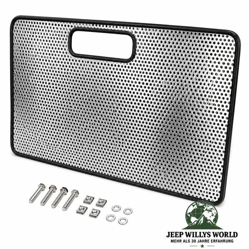Rugged Ridge Bug Screen Shield Stainless Steel Jeep Wrangler TJ (1996-2006)