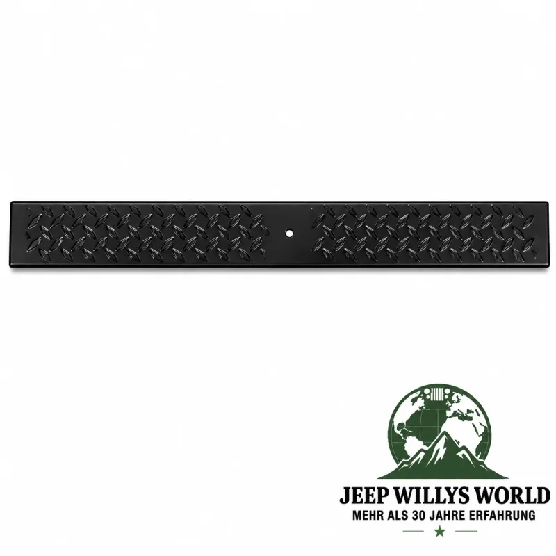 Tailgate Sill Cover Body Armor Diamond Plate Look Jeep Wrangler TJ 96-06