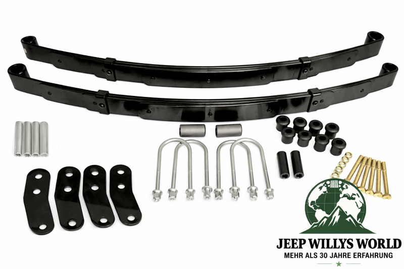 Blattfedern Komplettsatz verstärkt vorne mit Schäkel Jeep Wrangler 87-95
