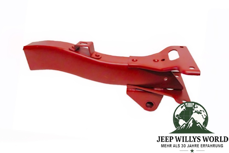Rahmen Reparaturkopf vorne rechts 18" lang Willys MB Ford GPW 41-45
