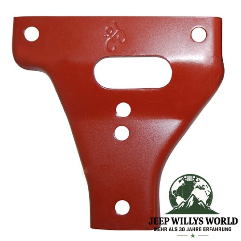 Front Bumper Mounting Plate Upper Left „F“-Mark Ford GPW 41-45