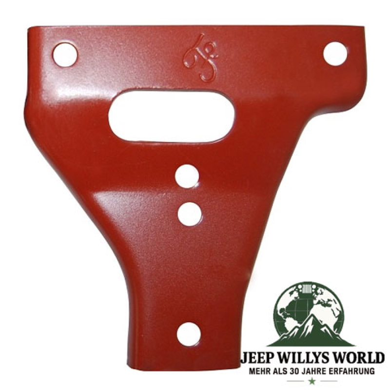 Front Bumper Mounting Plate Upper „F“-Mark Right Ford GPW 41-45