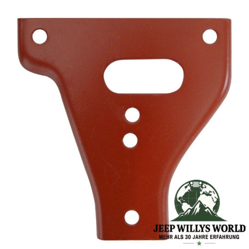 Stoßstangen Halteplatte vorne links unten Jeep CJ Willys MB Ford GPW 41-48