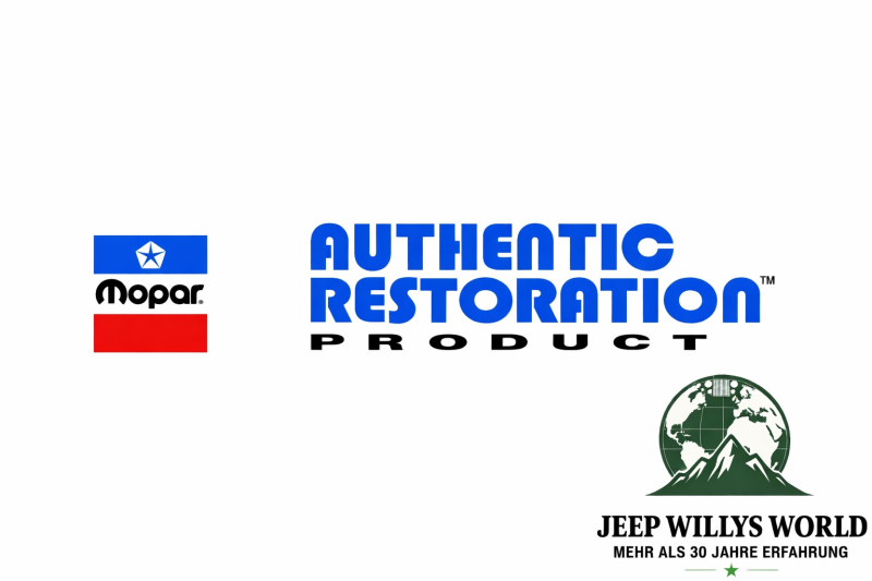 Ventildeckel Paar Aluminium mit Jeep Logo Jeep CJ 5,0 + 5,9 L 8 Zyl. 76-86