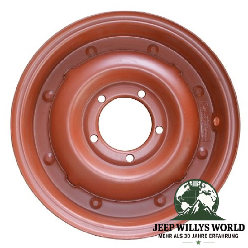 Wheel Military Split Steel Rim  16x5,75" Willys MB Ford GPW 41-45
