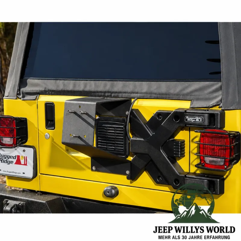 Tire Carrier Mount Kit Spartacus Heavy Duty Jeep Wrangler 96-06