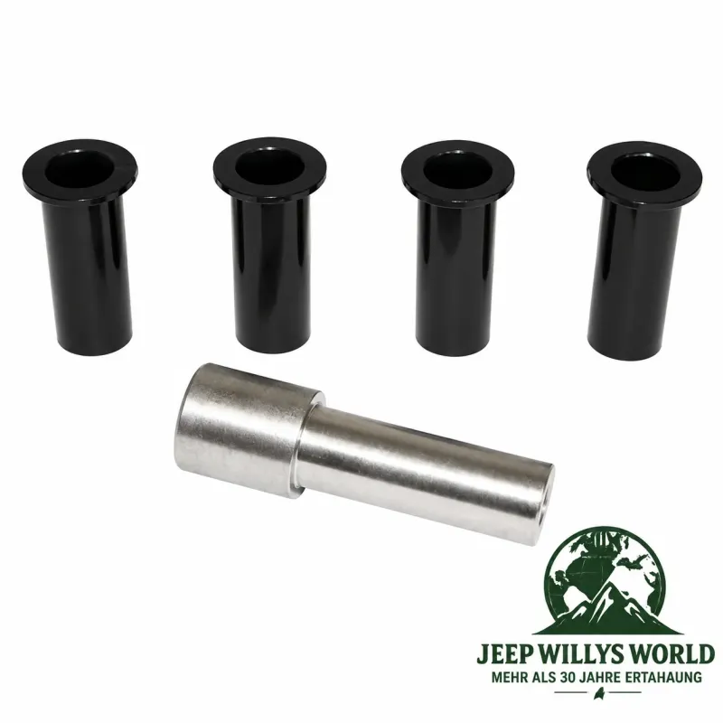 RT Off-Road Türscharniere Buchsen Set Delrin. Jeep Wrangler JK 2-türer (07-18)