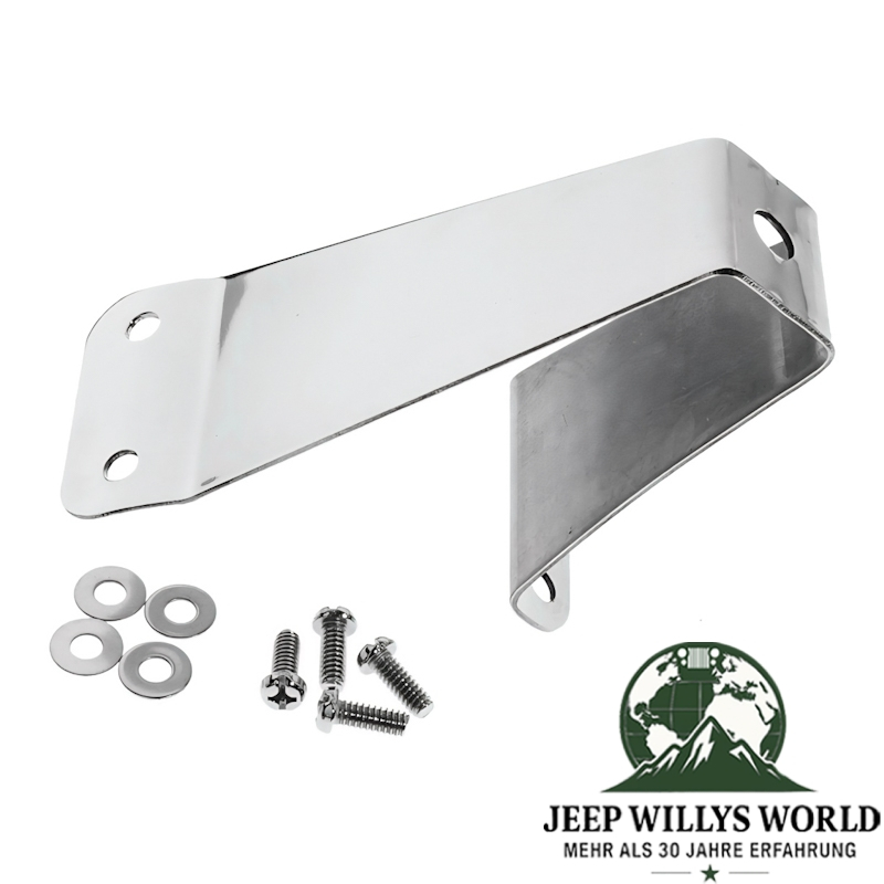 Tire Stop Stainless Steel Jeep CJ + Wrangler YJ 76-95