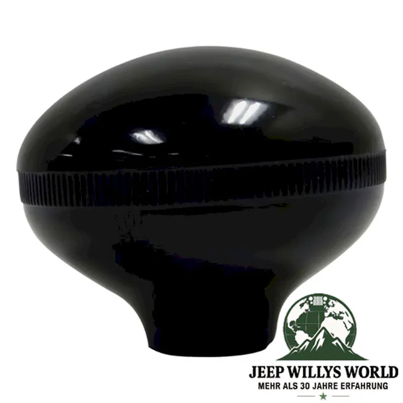 Crown Shift Knob for T14, T15, T86, T90 or T150 Transmission. Jeep Willys, SJ J Serie, CJ5 CJ7 (1946-1979).