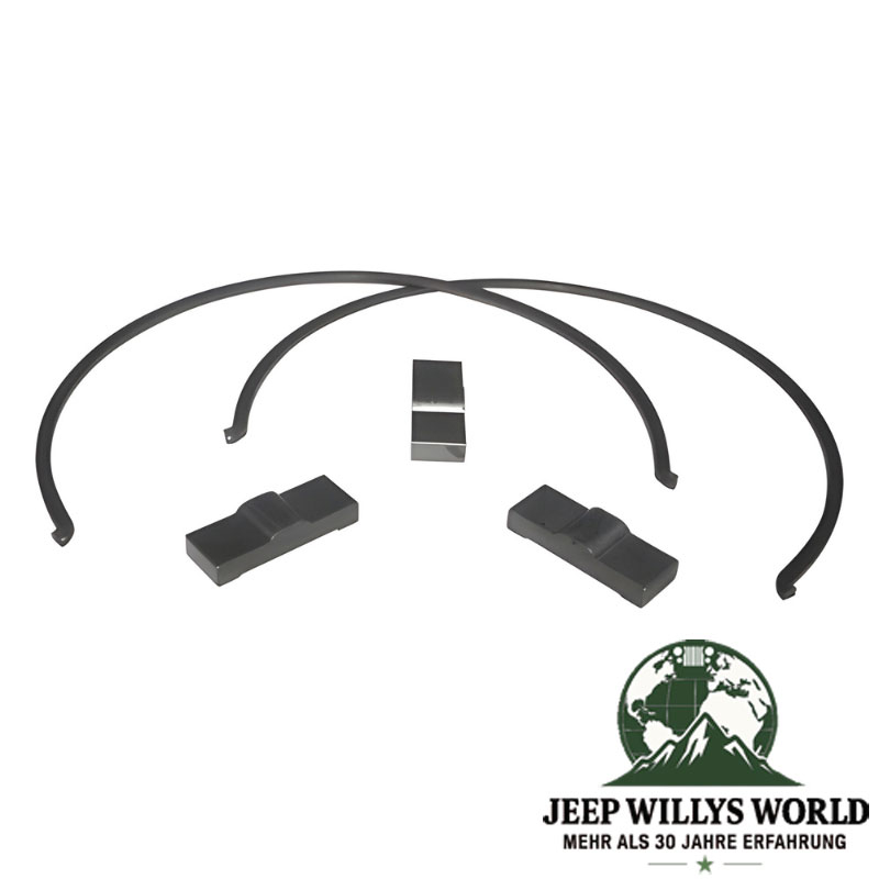Synchronizer Repair Kit 1st & 2nd Gear AX15 Transmission Jeep XJ / YJ / TJ / ZJ (87-99), full scope of delivery (2 Springs, 3 Keys).