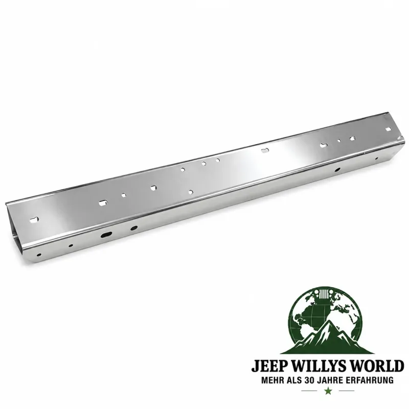 Stoßstange Frontstoßstange Edelstahl Jeep Wrangler 96-06