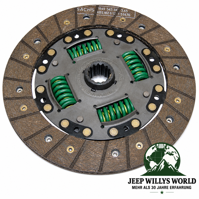 Clutch Disc Jeep CJ Cherokee 2.1 L Diesel 84-90