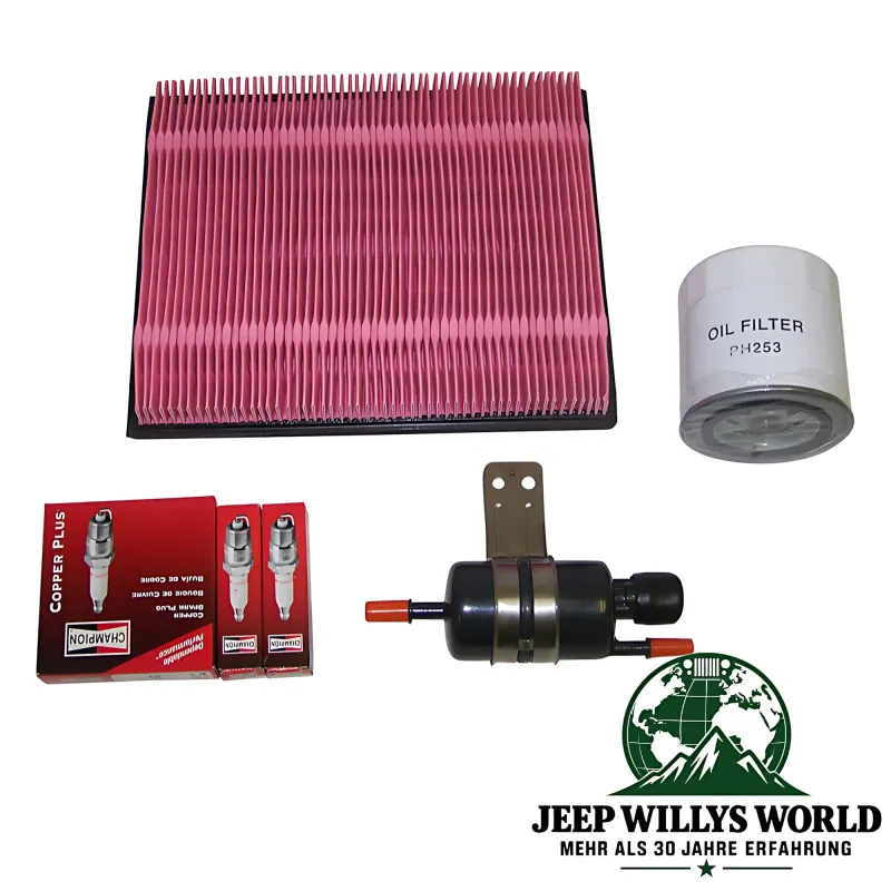 Crown Inspektionssatz Inspektionsset Servicepaket Jeep Grand Cherokee WJ WG 4,0L (99-02)