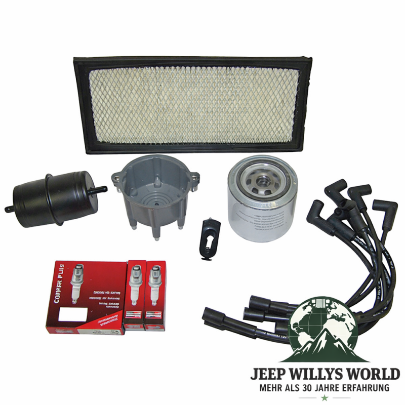 Tune Up Kit 4,0 L 6 Cyl. Jeep Cherokee 87-90