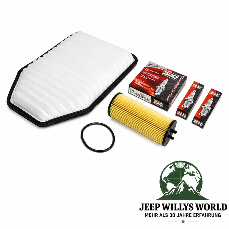 Inspektionssatz Inspektionsset Servicepaket Jeep Wrangler JK mit 3,6L 6 Zyl. (12-13)