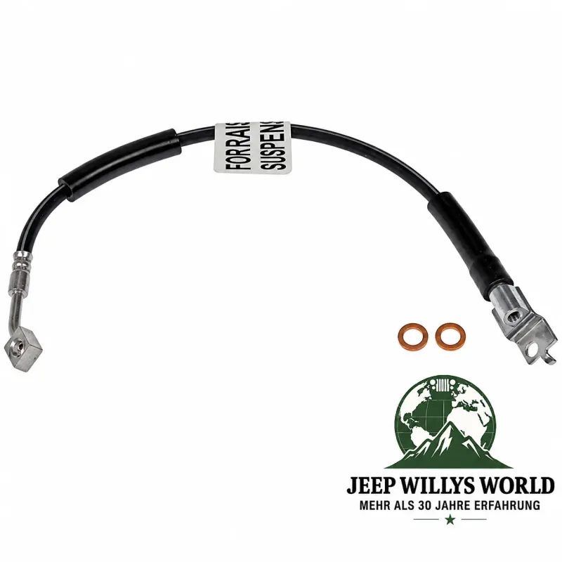 Dorman Brake hose front Left up to 4″ Lift Jeep Cherokee XJ (1990-2001)