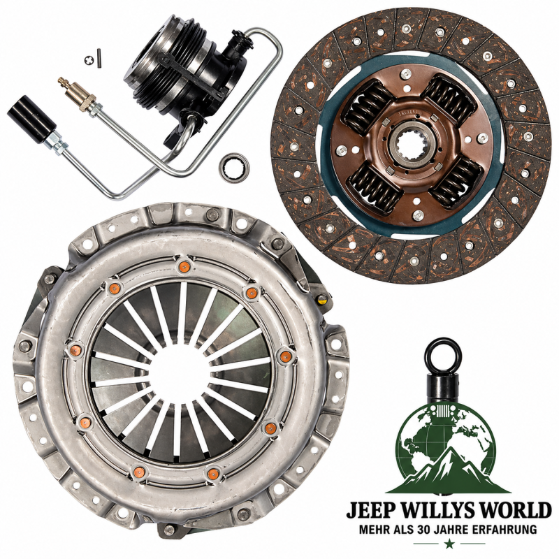 Kupplungskit Master Kit Jeep Wrangler + Cherokee 2,5 L 87-92