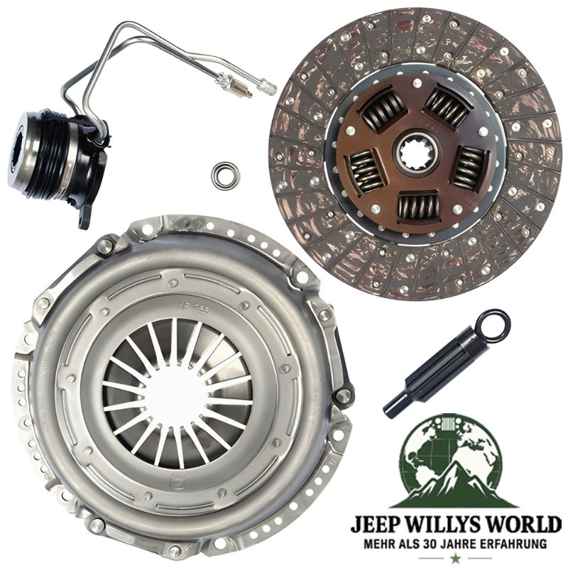 Clutch Master Kit 4.0L 4.2L BA10/5 Transmission Jeep Cherokee XJ / Wrangler YJ (87-89).
