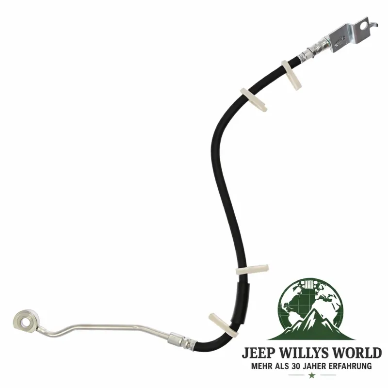 Raybestos Brake hose front Left up to 4″ Lift without ABS Jeep Wrangler YJ (1993-1995)