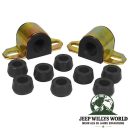Stabilisatorgummi Set Ø 24mm PU vorne schwarz Jeep CJ 76-86